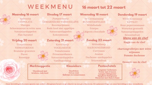 Reserveer via:  ☎️ 056 28 25 55 💻 kloosterhof@gvo.be